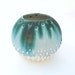 Nautical AutumnDecor Modern Contemporary Minimalist Porcelain Sea Urchin Vase OOAK beach home