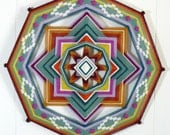 Spruce Delight, a 16 inch Ojo de Dios, by custom order