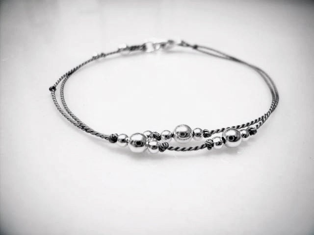 Friendship Bracelet - Simple Bracelet - Circlet - What Binds Us - Marathon Jewelry - Book Club - Memory Bracelet - Danty Bracelet