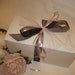 Personalized Hand Painted Bridesmaid Dress Wine Glasses - GIFT WRAPPING AVAILABLE