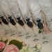 Personalized Hand Painted Bridesmaid Dress Wine Glasses - GIFT WRAPPING AVAILABLE