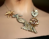 Statement Necklace: Pretty as a Peacock