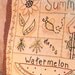 Primitive Summer Sampler  Pillow Handmade
