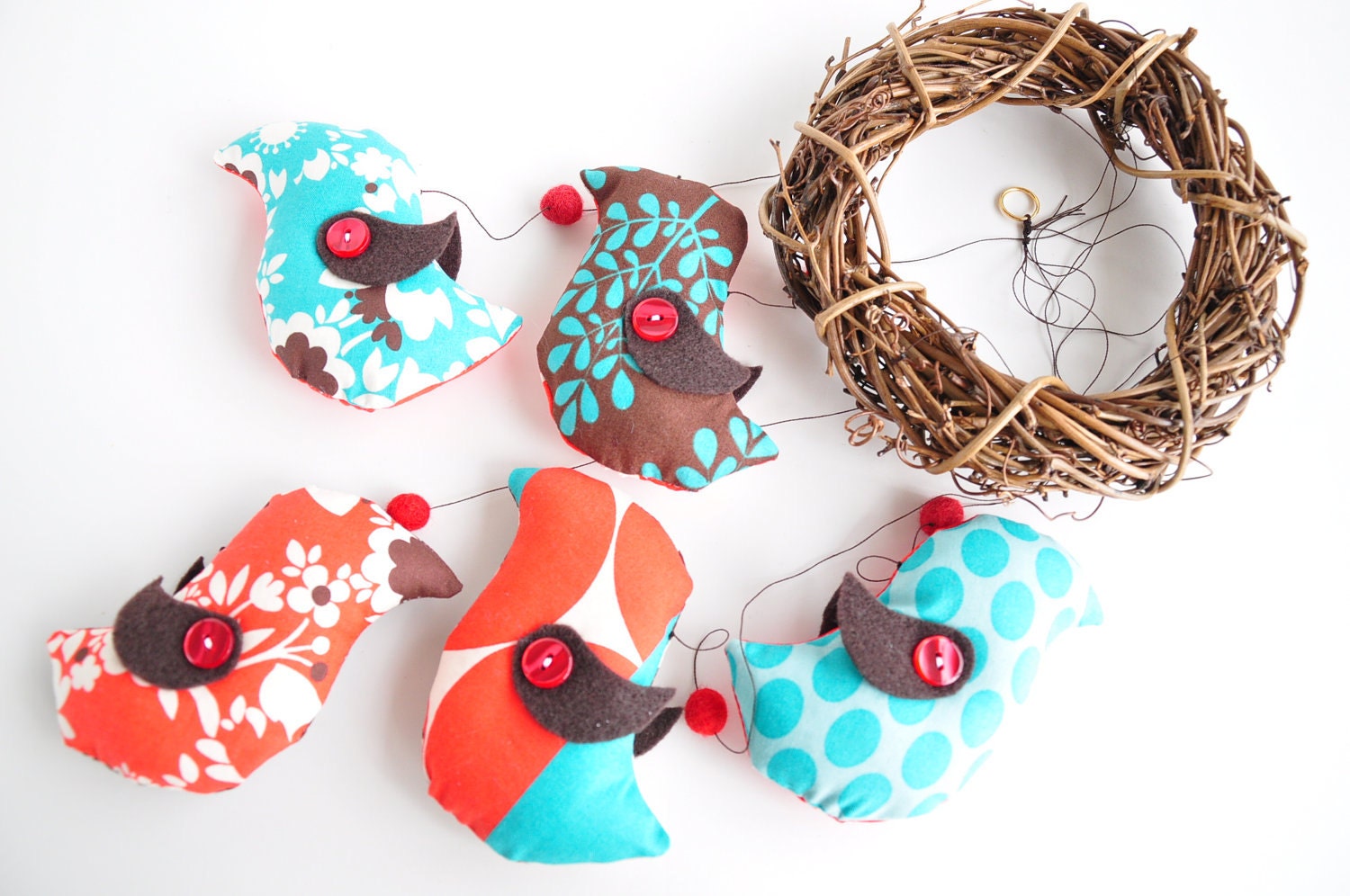 Bird Nursery Mobile Baby Crib Mobile by on Etsy