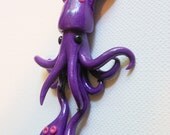 Wholesale/bulk squid necklace. set of 20