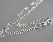 Sterling silver chain double strand bracelet - use with my Mix and Match charm collection