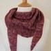 Lovely pink alpaca cotton scarf