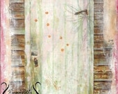 Open Me and Find Me - 8 x 10 Fine Art Mixed Media Print - wingedpaths