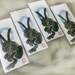 Chinese Zodiac Spring Zen Rabbit in the Moon Postcards for Easter - 5 for 5 dollars