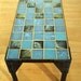 Steel and Tile Coffee Table