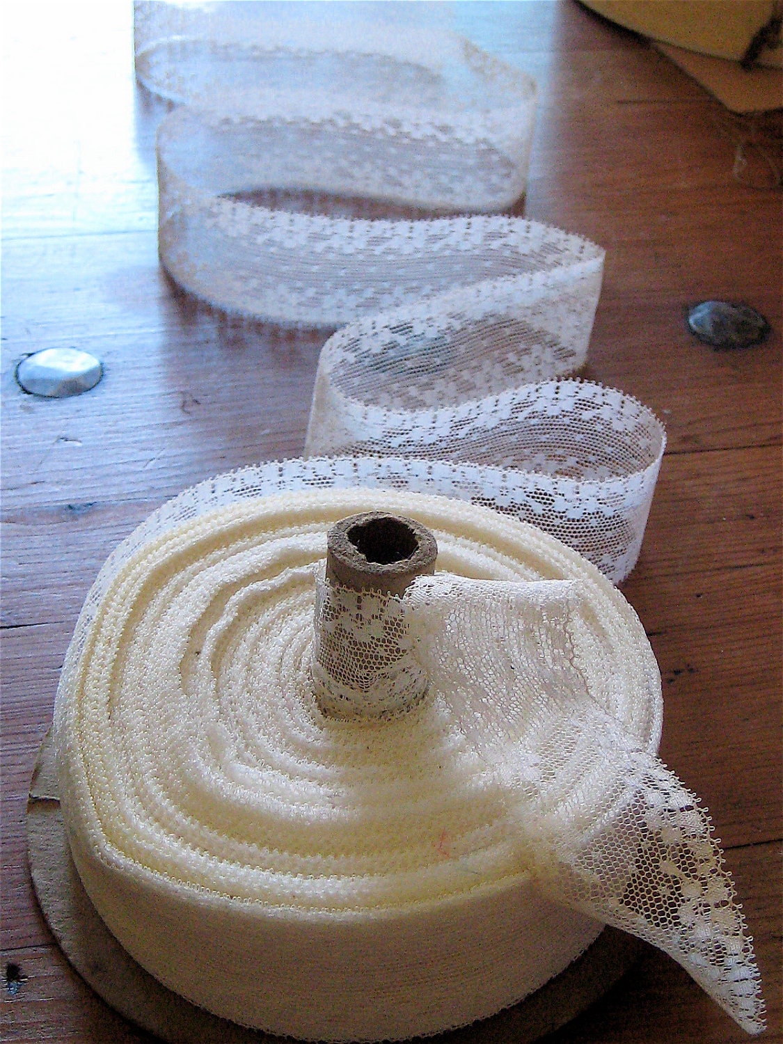 Vintage Trim Lace Yardage on Spool