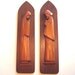 Mary and Joseph Wall Decor, Vintage Religious Carved Wall Hangings, Vintage Religious Decor
