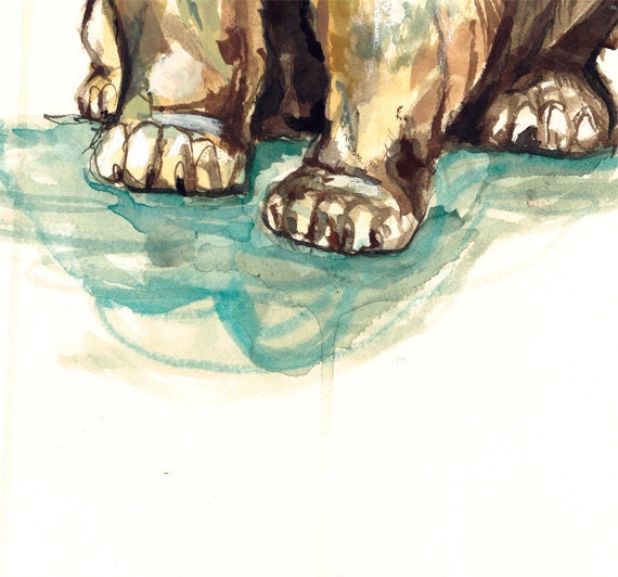 Departing No. 2 (Polar Bear)- Limited Edition Print