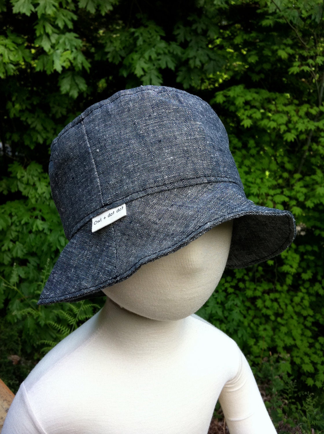 Bucket Hat, Hemp / Organic cotton, you choose size