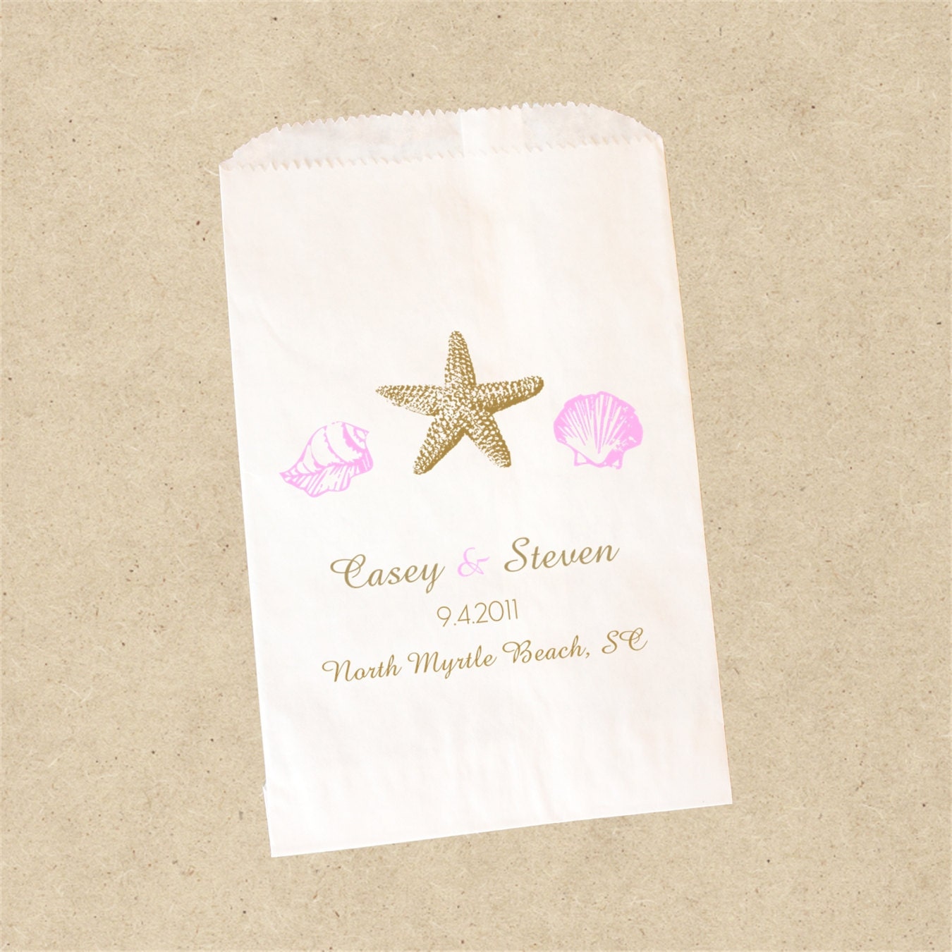 Custom Printed  Candy Buffet Bags