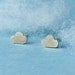 Tiny Cloud Earrings