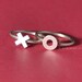 X O (Kiss and Hug) Rings