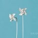 Tiny Pinwheel Earrings ll