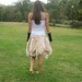 made to order Funky Eco Fairy Pixie Mini Skirt