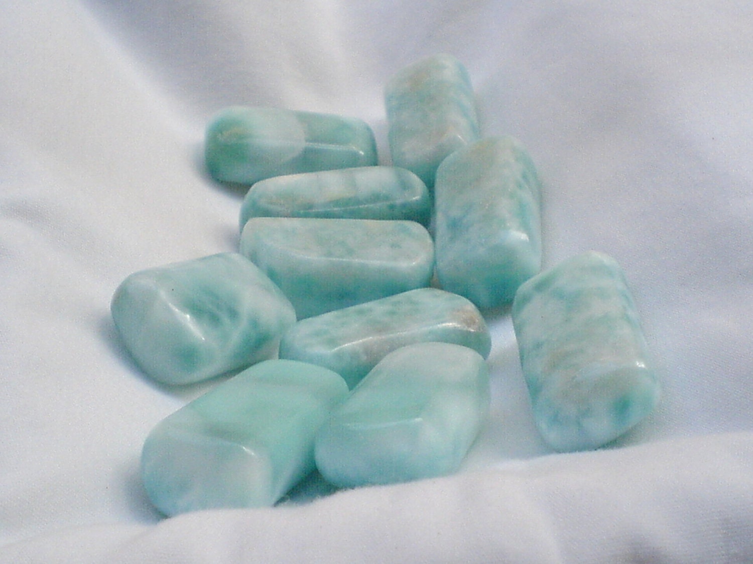 1 Larimar tumble stone