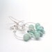 Larimar blue hoop earrings Ice Blue
