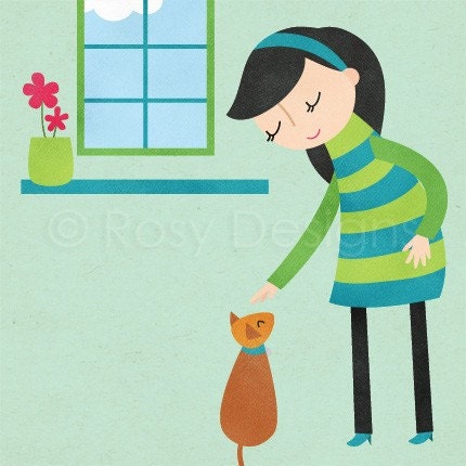 Hello Kitty Cat - 8 x 10 Archival Print