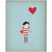 Love Is In The Air - Girl Version - 8 x 10 Archival Print