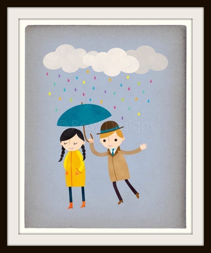 Rainy Day Love - 8 x 10 Archival Print