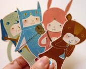 Sticker Set - The Musicians