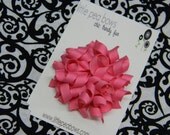 LPB - Hot Pink BITTY Boutique Korker Hair Bow