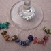 Gemstone Chip Wine Glass Charms - Elite Series