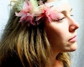 Delicate Faery Headband. Necklace. Cuff. Unconventional wedding.1920s influence. Romantic, Ethereal, Fairy. Nymph. By RawHemline on etsy