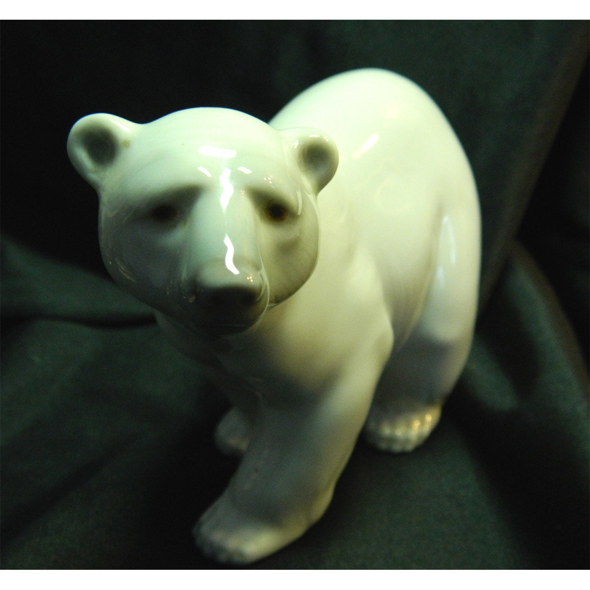 Clearance 20% OFF - Vintage Polar Bear Figurine - Too Cute