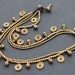 Wire Wrapped Chain Brass Necklace