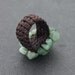 Jade Knitted Ring