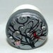 TREE of LIFE - CARMEX Polymer Clay Lip Balm Topper - Silver Black Red