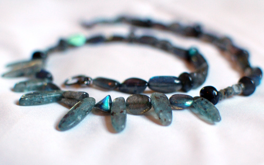 Blue Kyanite Queen's Collar