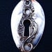 Silver Spoon Necklace Keyhole Necklace The Key to my heart used to be through my stomach. Blue Bayer Billyblue22
