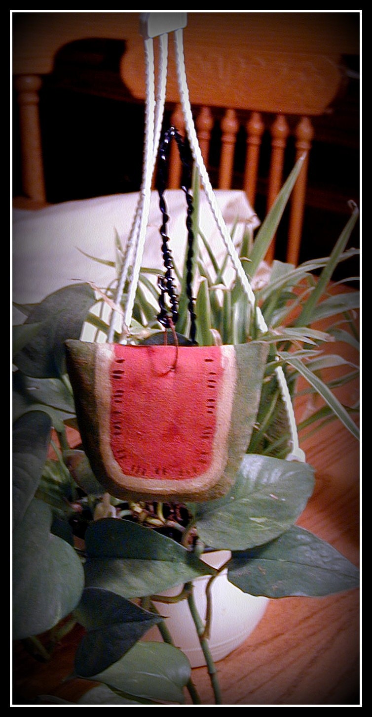 Primitive Watermelon Plant Pokes--Set of 3