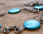 Turquoise Bead Necklace