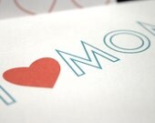 Mother's Day Stationery Gift Set Sale - personalized stationery or note cards for mom from KBatty Design and Stationery