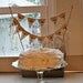 happy birthday pennant bunting banner cake topper, dessert cupcake party customize wedding birthday congrats anniversary baby shower