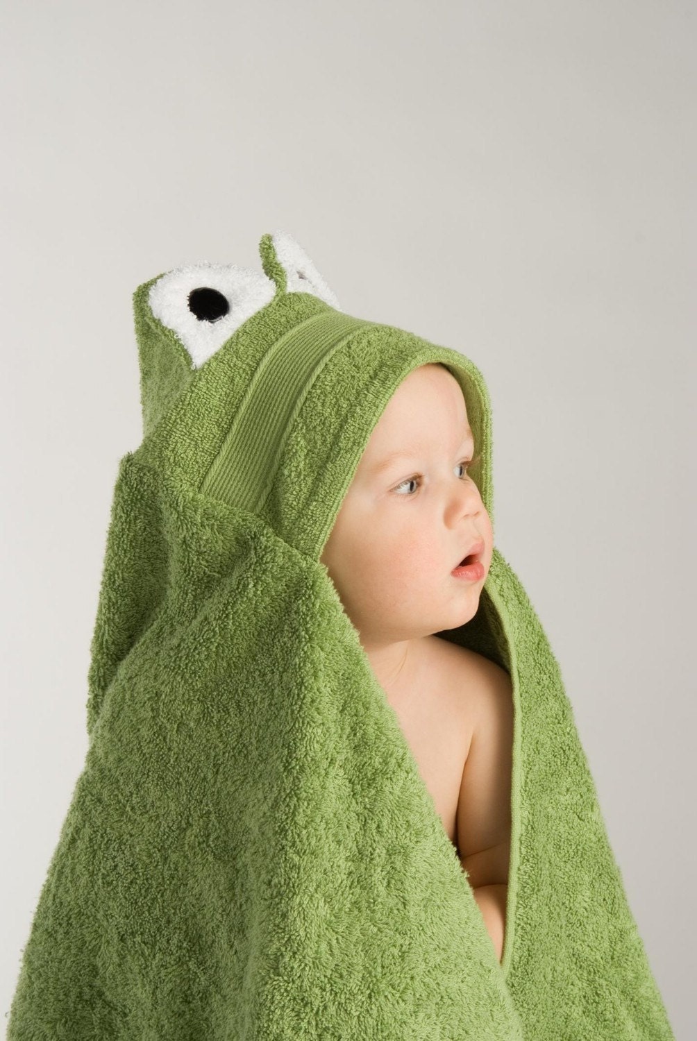 Frog Hooded Towel