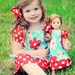 Peasant Dress SEWING PATTERN, girls and dolls tutorial, Brooke Dress or Shirt