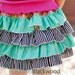 Girls Ruffle Skirt Sewing Tutorial - PDF Instructions for daughters and dolls