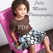Cheerleader Pleated Skirt, SEWING TUTORIAL, Girls Skirt, PDF Instructions