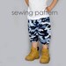 Shorts Sewing Pattern, Girl or Boy, PDF Knickers Tutorial,  6m-5