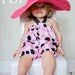Halter Romper Sewing Tutorial, Baby Girl Bubble, Easy PDF Pattern