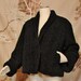 Coat - Faux Curly Lamb - Circa 1940's - 1950's