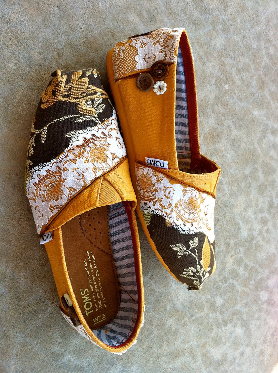 Custom Fabric upholstered Toms